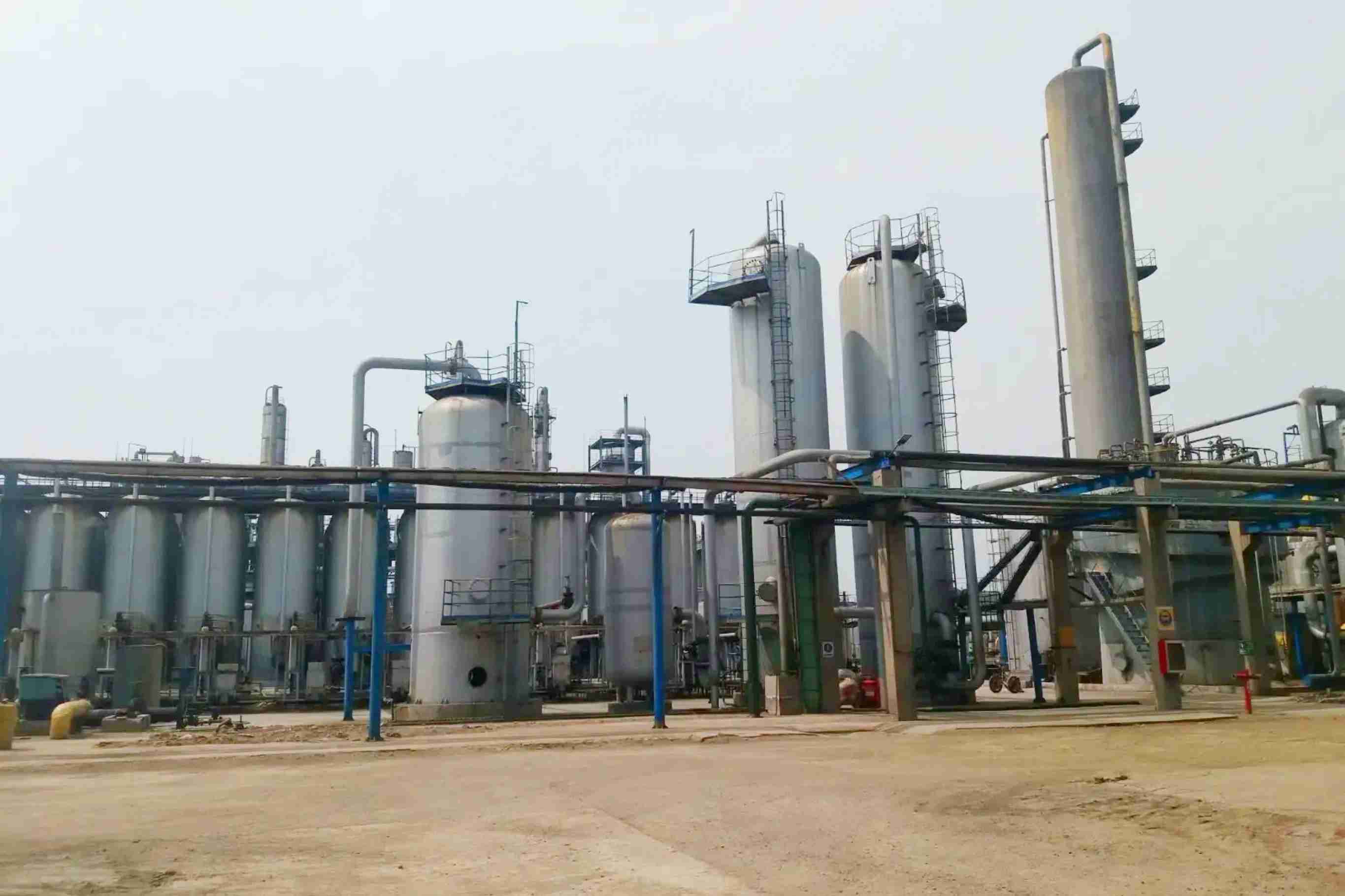 甲醇车间